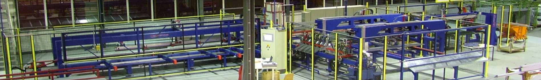 Production line for window frames - Rodomach