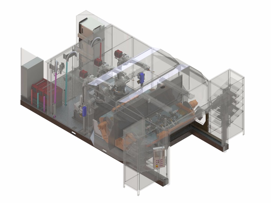 Standard Welding Cell - Rodomach Speciaalmachines