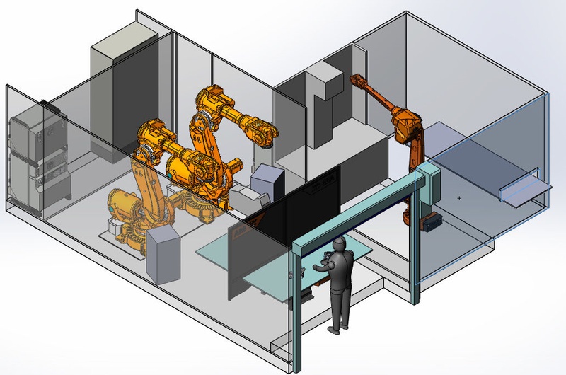 Standard Spot Welding Cell - Rodomach